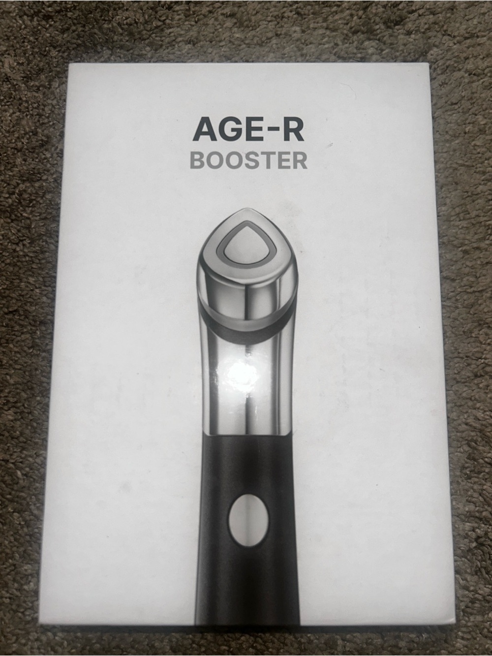AGE-R Booster Facial Skincare Tool - Black